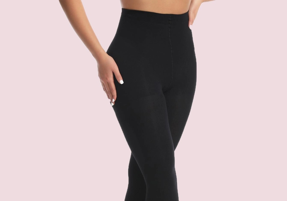 70D Opaque Tummy-control Footless Tights