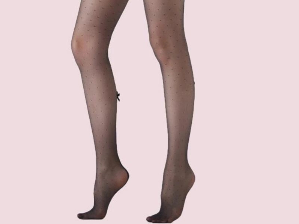 20D Jacquard Patterned Tights