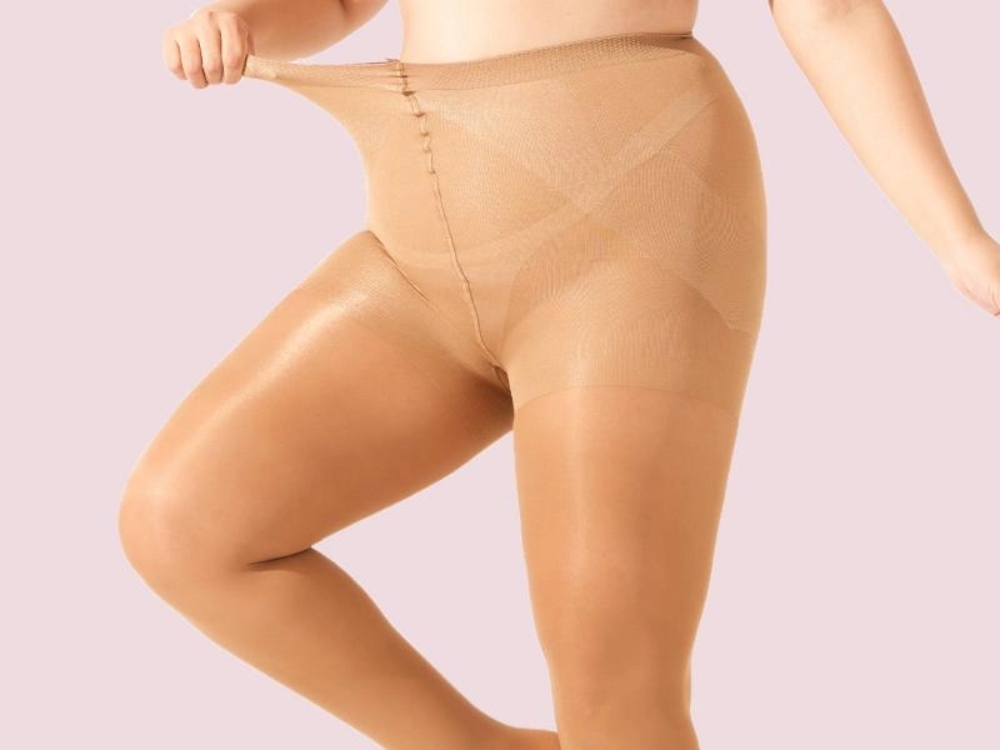 40D Plus Size Hip Control Tights