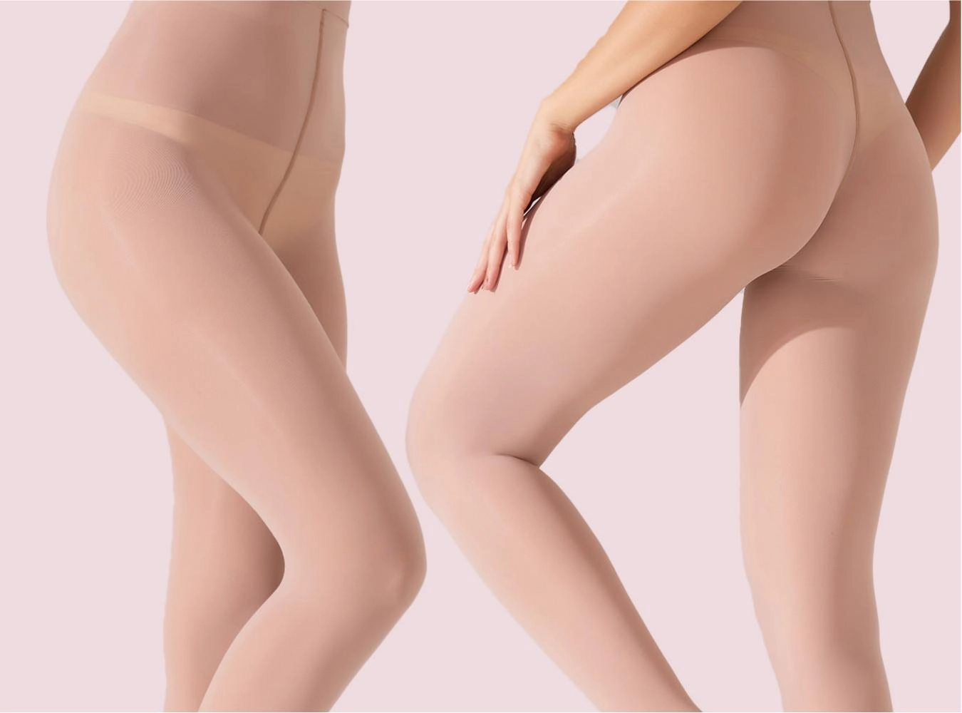 15D oil-gloss seamless tights