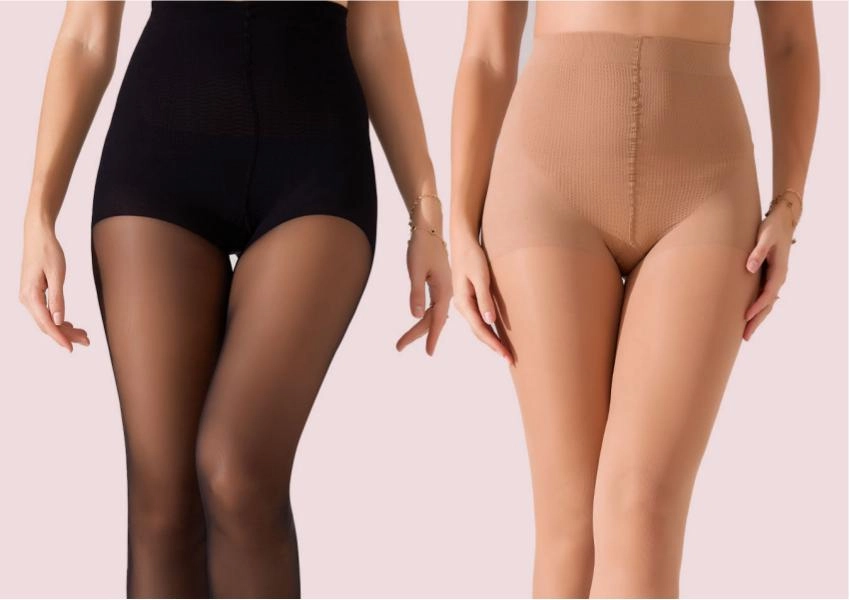 Sheer Control-Top Tights for Officewear: Balancing Polish and Comfort