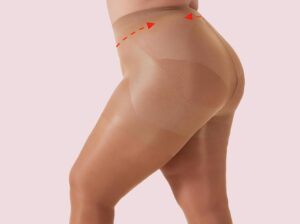 גרביונים למידות גדולות בגזרת ירך 40D